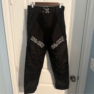 HK Army Black Paintball Pants Size XS 26-30 Waist